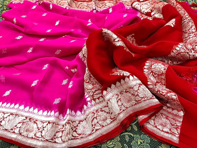 Stunning Ways to Style a Khaddi Chiffon Saree for a Chic & Elegant Look