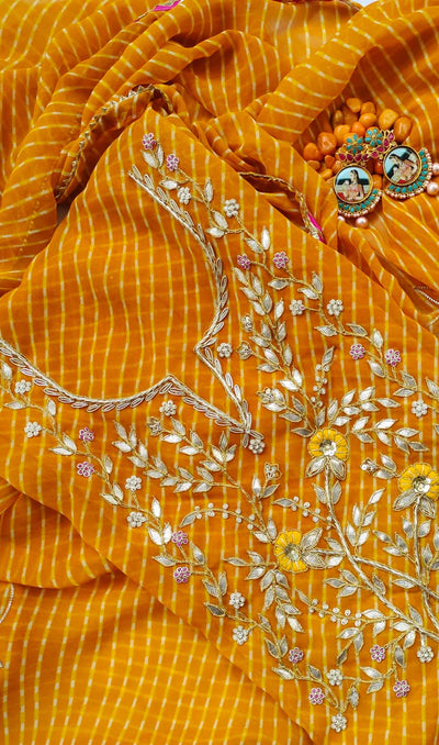 Top 5 Unstitched Suit Designs That Radiate Janmashtami Vibes