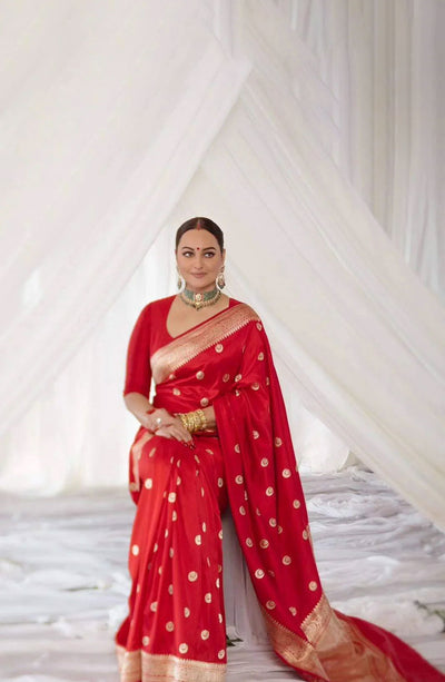 5 Best Wedding Sarees for Brides Who Want to Shine on Their Wedding Day